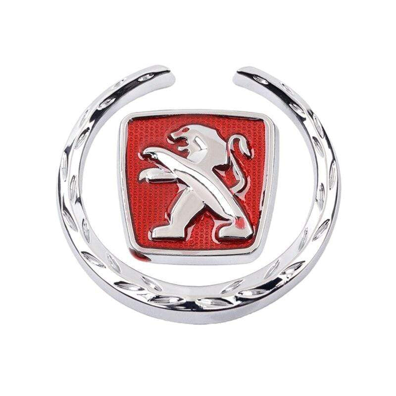 2 pcs Car Window Sticker for Peugeot Logo 406 5008 301 407 207 208 206 103 308 2008 307 4008 3008 Accessories Auto Emblem Body Decal - larahd