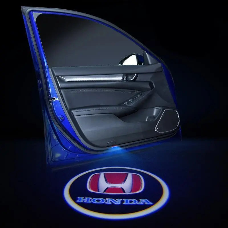 2x 3D Car Door LED Ghost Logo Projector Puddle Lights For Honda Accord 2013-2020 - larahd