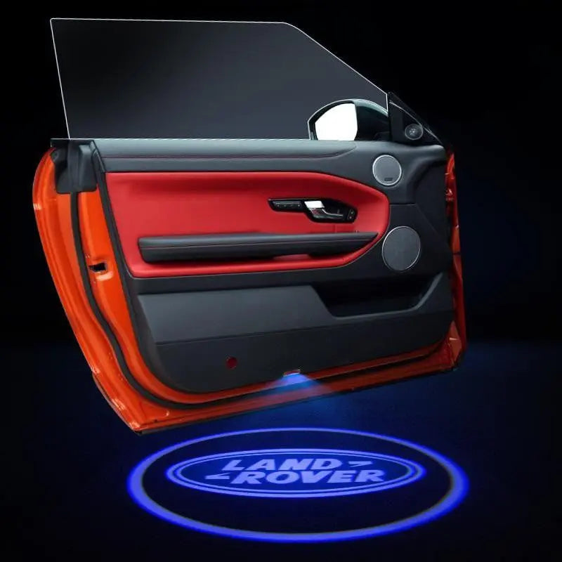 2X Logo Door Courtesy Welcome Light Kit Ghost Shadow Light for Land Rover GP Xtreme - larahd