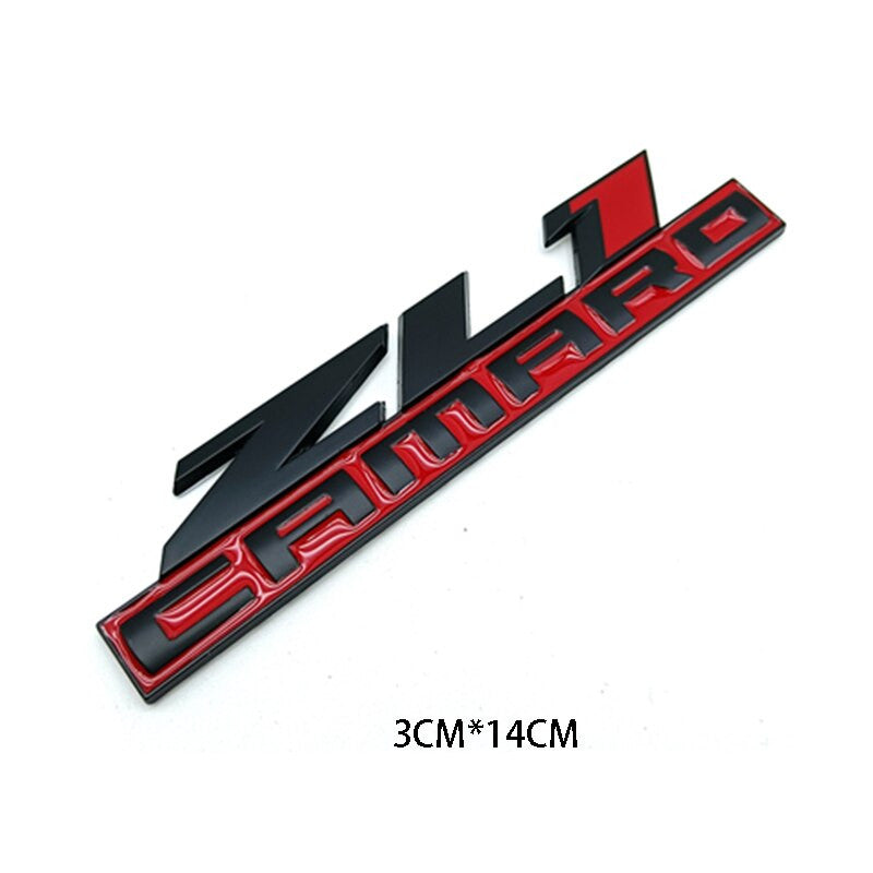 ZL1 Camaro Emblem Badge Decals Front Hood Grille for Chevrolet Camaro ZL1 - larahd