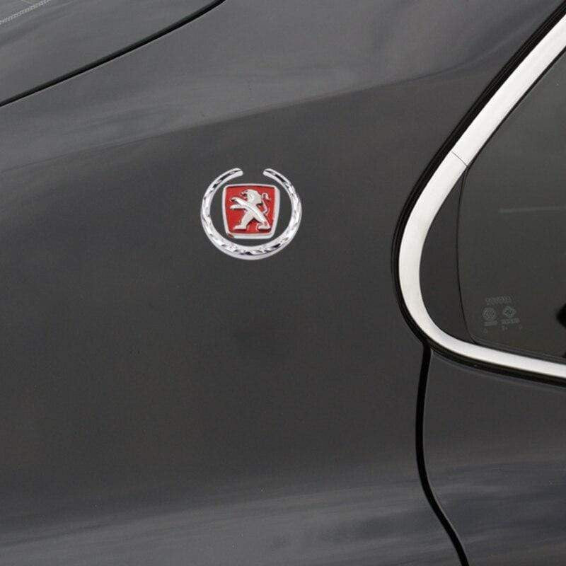 2 pcs Car Window Sticker for Peugeot Logo 406 5008 301 407 207 208 206 103 308 2008 307 4008 3008 Accessories Auto Emblem Body Decal - larahd