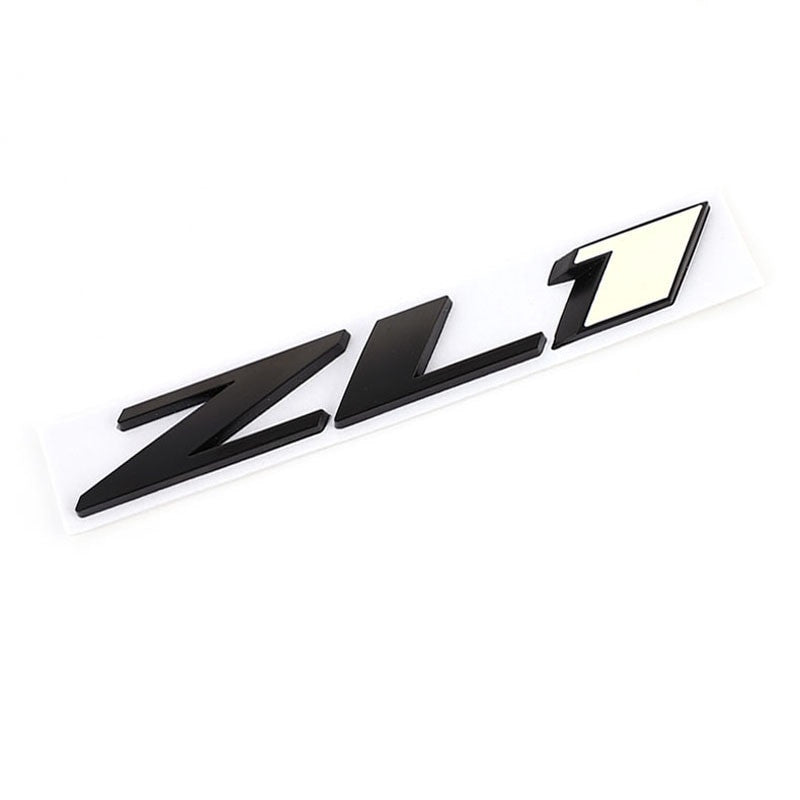 ZL1 Metal Sticker Emblem Badge Trunk Decals for Chevrolet Camaro ZL1 - larahd